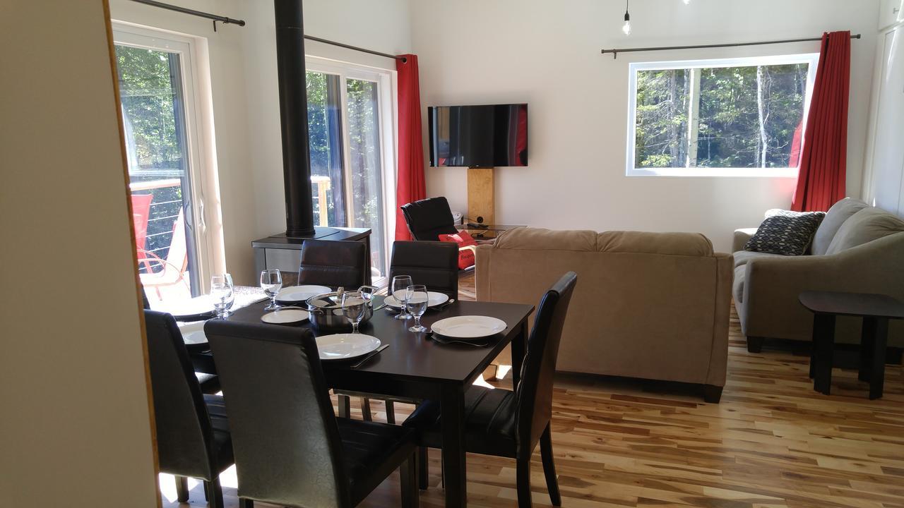 Résidence touristique Lodge des Bois Saint-Félix-d'Otis Esterno foto