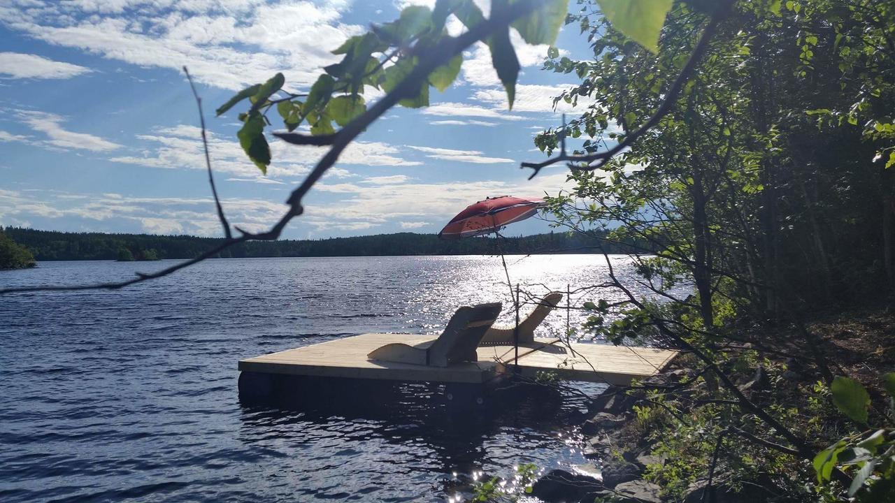 Résidence touristique Lodge des Bois Saint-Félix-d'Otis Esterno foto